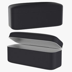 Black Leather Case Box