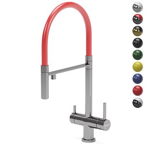 OMOIKIRI kitchen faucet 3D model
