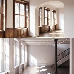 Soho Showroom FStormVRay model