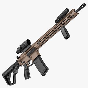 Daniel Defense DDM4 Assault Rifle No Materials