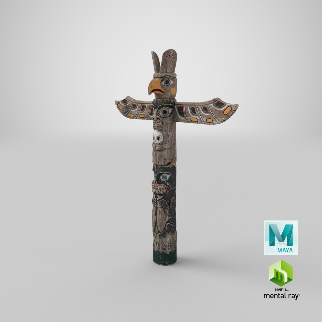 Totem Pole PBR 3D https://p.turbosquid.com/ts-thumb/rK/nMaN0I/EL/stemcell_maya_mental_ray_render/png/1626206631/1920x1080/fit_q87/68436454af33e8cc8e0bba39120c55e8583414b6/stemcell_maya_mental_ray_render.jpg
