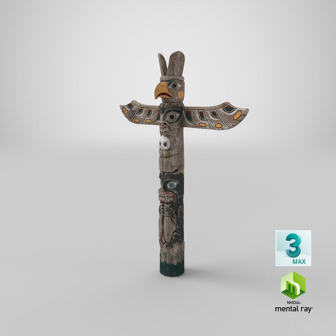 Totem Pole PBR 3D https://p.turbosquid.com/ts-thumb/rK/nMaN0I/Pq/stemcell_max_mental_ray_render/png/1626206628/1920x1080/fit_q87/f08dc8c6c5b6ecad618c468232dedfa1225de89c/stemcell_max_mental_ray_render.jpg