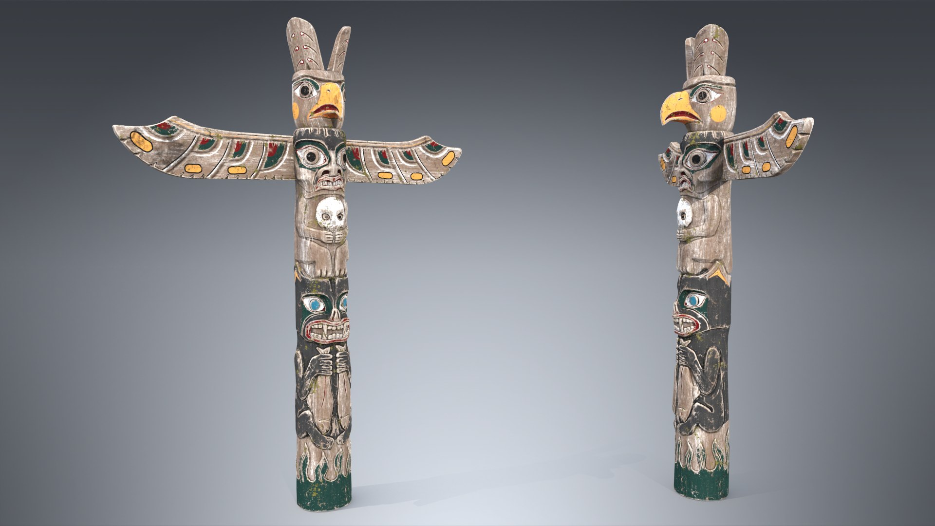 Totem Pole PBR 3D https://p.turbosquid.com/ts-thumb/rK/nMaN0I/fn/3/png/1625313242/1920x1080/fit_q87/70208d810c8f5021faf1d2414dddc63aceba7785/3.jpg