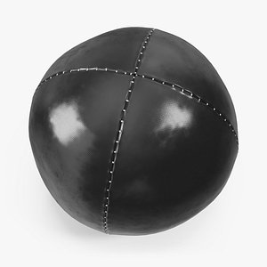 Single Juggling Ball Black 3D model