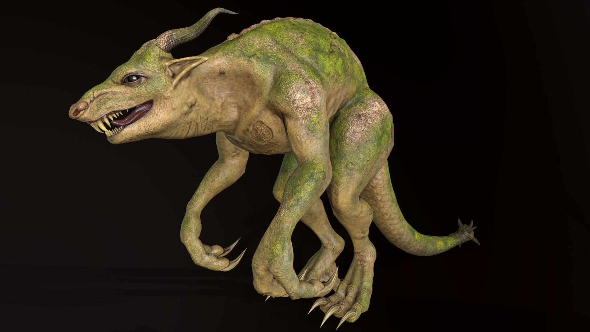 Animations creature 3D model - TurboSquid 1648867