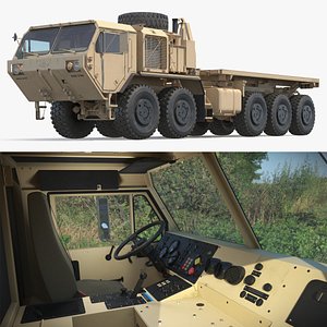 Oshkosh Palletized Load System Military Truck Sand