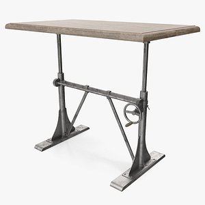 Pittsburgh Crank Sit-Stand Desk