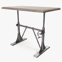 Pittsburgh Crank Sit-Stand Desk