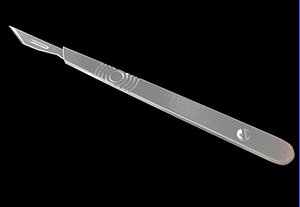 scalpel 3d obj