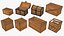 Stylized RPG Old West Wild West Medieval Low Poly Environment Game Assets and Props 3D
