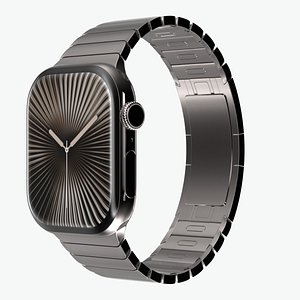Apple Watch Series 10 Titanium Slate 3D model