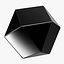 Matty Mirrored Polygon Side Table