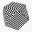 Matty Mirrored Polygon Side Table
