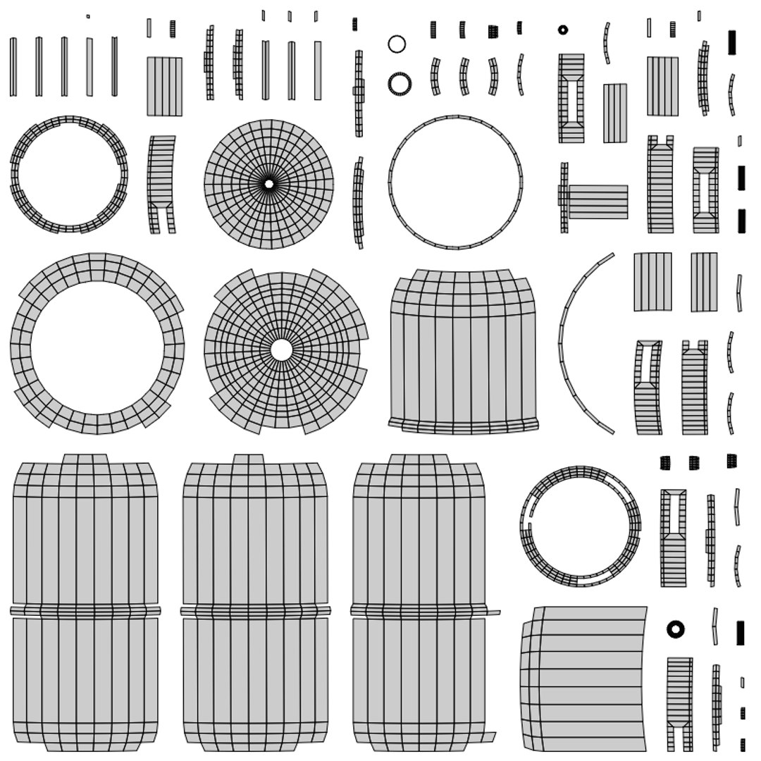 Half Rusted Cylinder 3D Model - TurboSquid 1854119
