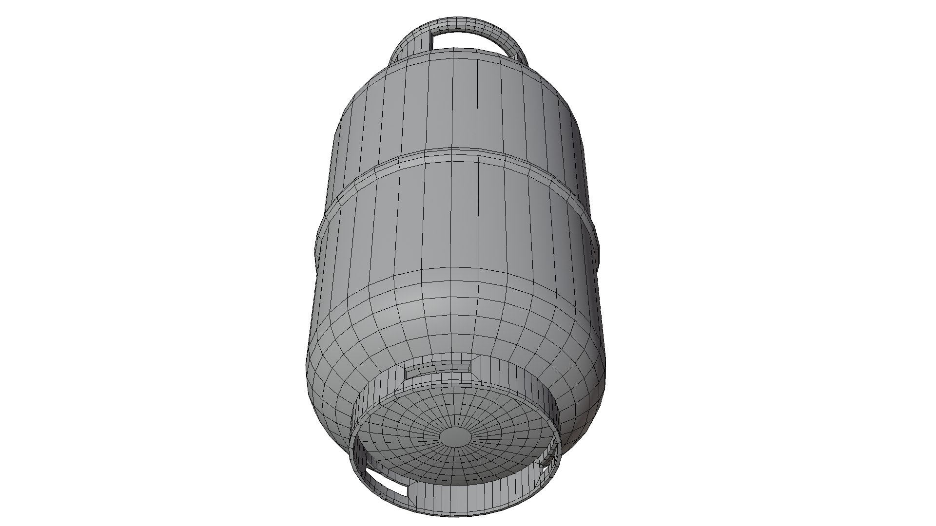 Half Rusted Cylinder 3D Model - TurboSquid 1854119