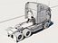 Freightliner Argosy With Trailer 3D