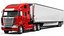 Freightliner Argosy With Trailer 3D