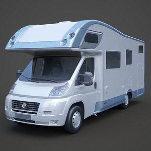 Fiat Ducato Campervan 3D model