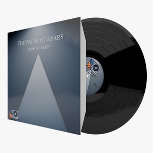 12-inch Vinyl Record 3D model