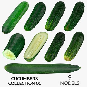Cucumbers Collection 01 - 9 models model