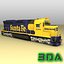 Locomotive EMD SD45 SF