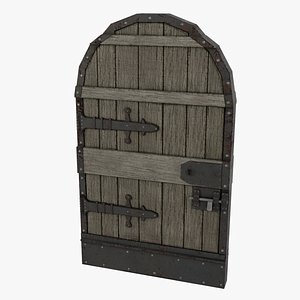 Medieval Door Prison Dungeon Cell