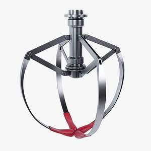 Metal Claw 25 with RIG 3D model