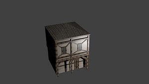 medieval smith house 3d model