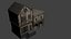 3d auberge médiévale et maison smith