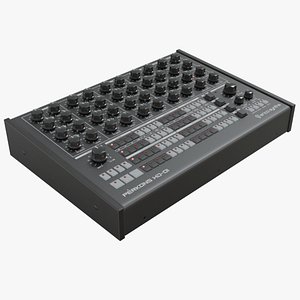 Erica Synths Perkons HD-01 Black 3D model