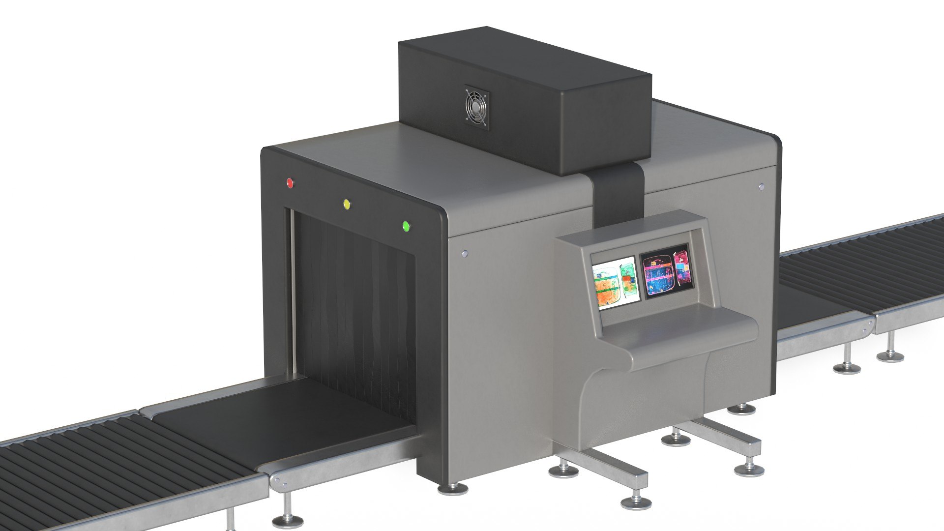 3D Airport Security X-ray Conveyer https://p.turbosquid.com/ts-thumb/rL/PvdbQH/59/xray_04/jpg/1706626988/1920x1080/fit_q87/6191c3289b5f100061a69fc77c8e936c50ba0cc4/xray_04.jpg