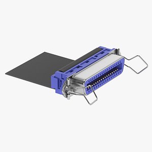 female male pin 3D