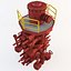 3d model rig bop stack