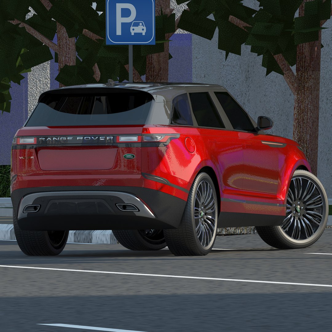 3D land rover range velar - TurboSquid 1195814