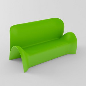 sofa outdoor indoor 3d model