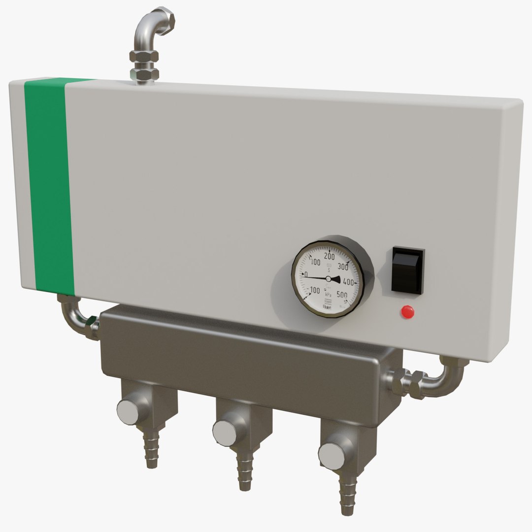 Oxygen Distributor 1 Basic 3D - TurboSquid 2045204