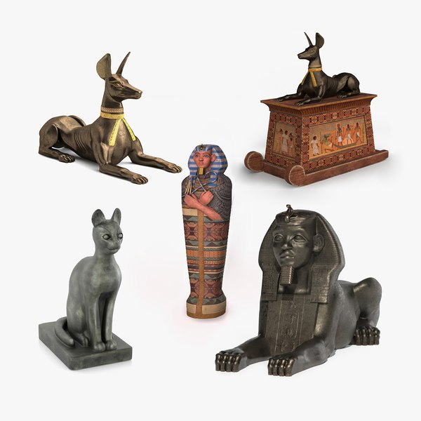 3D Egyptian Tomb Treasures