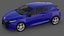 2010 Renault Megane RS 250 Cup 3D Model