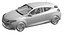 2010 Renault Megane RS 250 Cup 3D Model