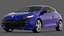 2010 Renault Megane RS 250 Cup 3D Model