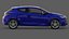 2010 Renault Megane RS 250 Cup 3D Model