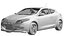 2010 Renault Megane RS 250 Cup 3D Model