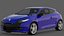 2010 Renault Megane RS 250 Cup 3D Model