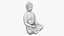buddha statue 3D model