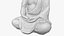 buddha statue 3D model