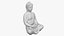 buddha statue 3D model