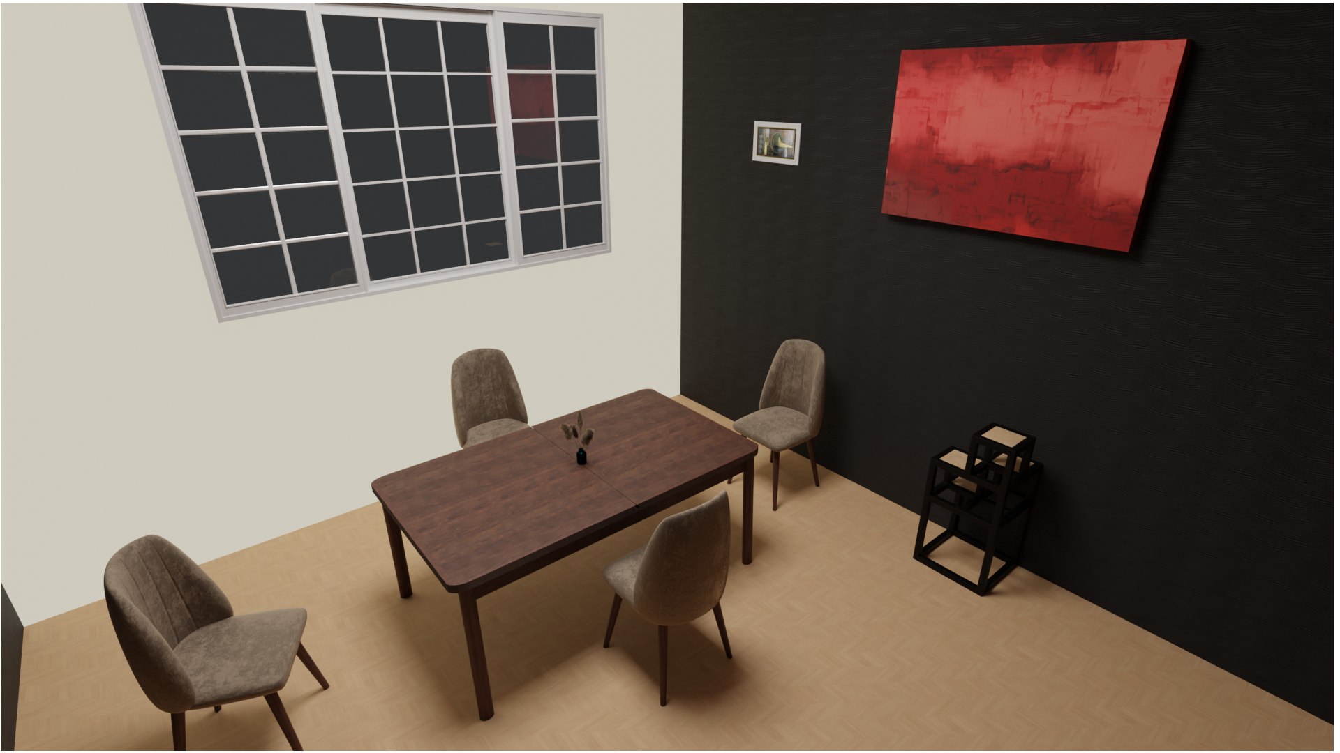 3D Low-poly custom room and furniture design model - TurboSquid 2183386