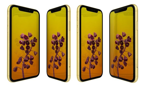 3D apple iphone 11 yellow model TurboSquid 1451093