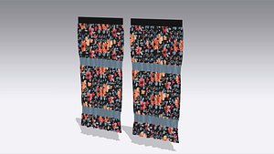 3D Curtain