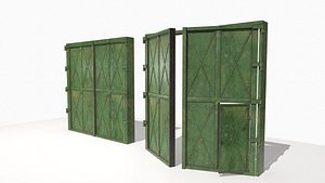 Industrial metal gate 2